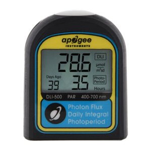 APOGEE DLI-500 PAR luz diaria integral y medidor de fotoperiodo